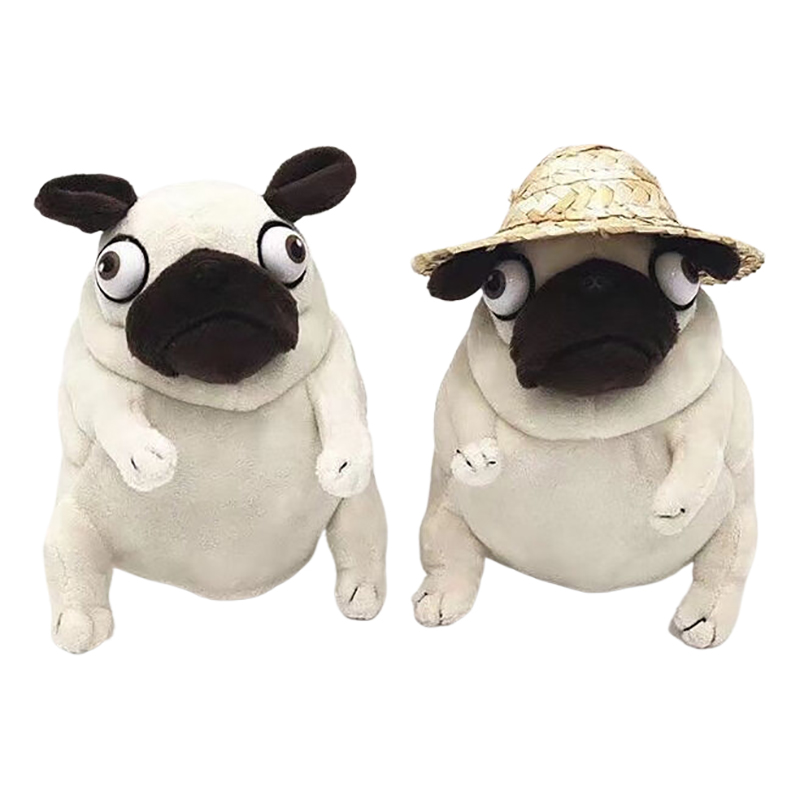 Kids Toys Dog - かわいいぬいぐるみ 10/14 センチメートル醜くてかわいい砂犬座っているパグ犬のおもちゃぬいぐるみ子供のための子供の誕生日プレゼント