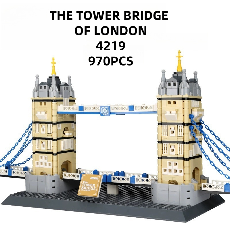 Kids Toys Uk - 新しい970ピース ロンドン イギリス ツインタワーズ橋 組み立てブロックモデル おもちゃ