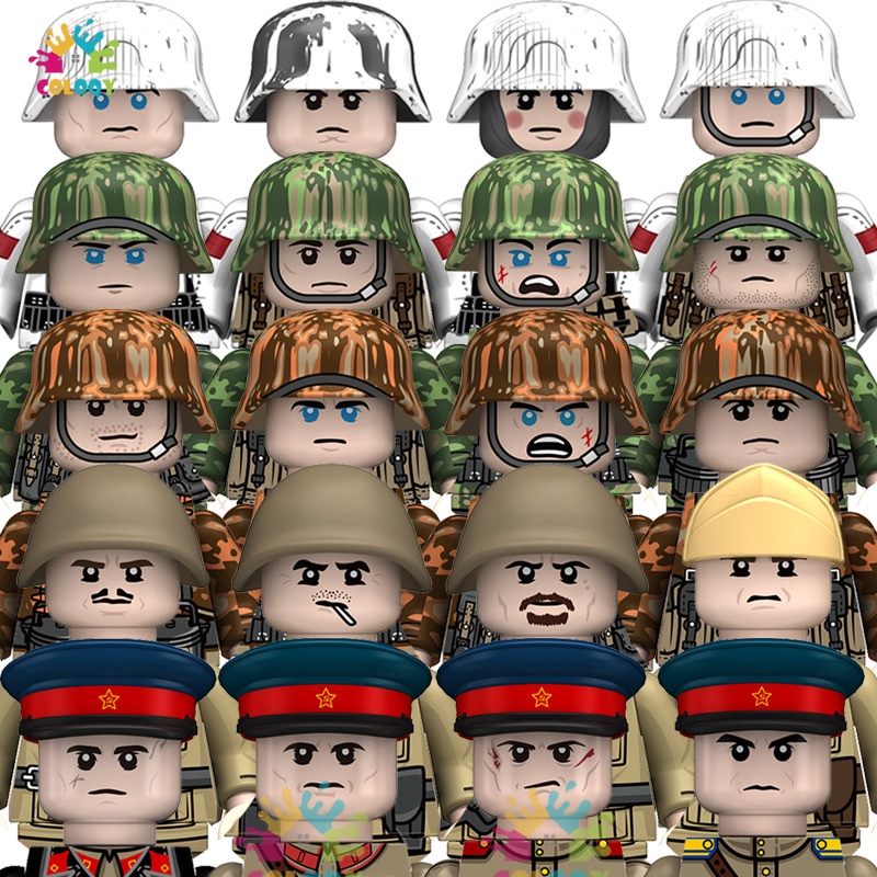 Kids Toys Uk - 子供向けおもちゃ WW2 N637--N718 ビルディングブロック アメリカ イギリス