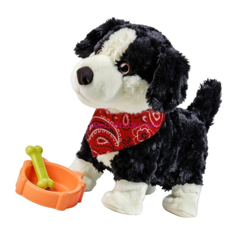Kids Toys Dog - インタラクティブな子供の遊びのための音声認識を備えたソフトで安全なぬいぐるみ犬