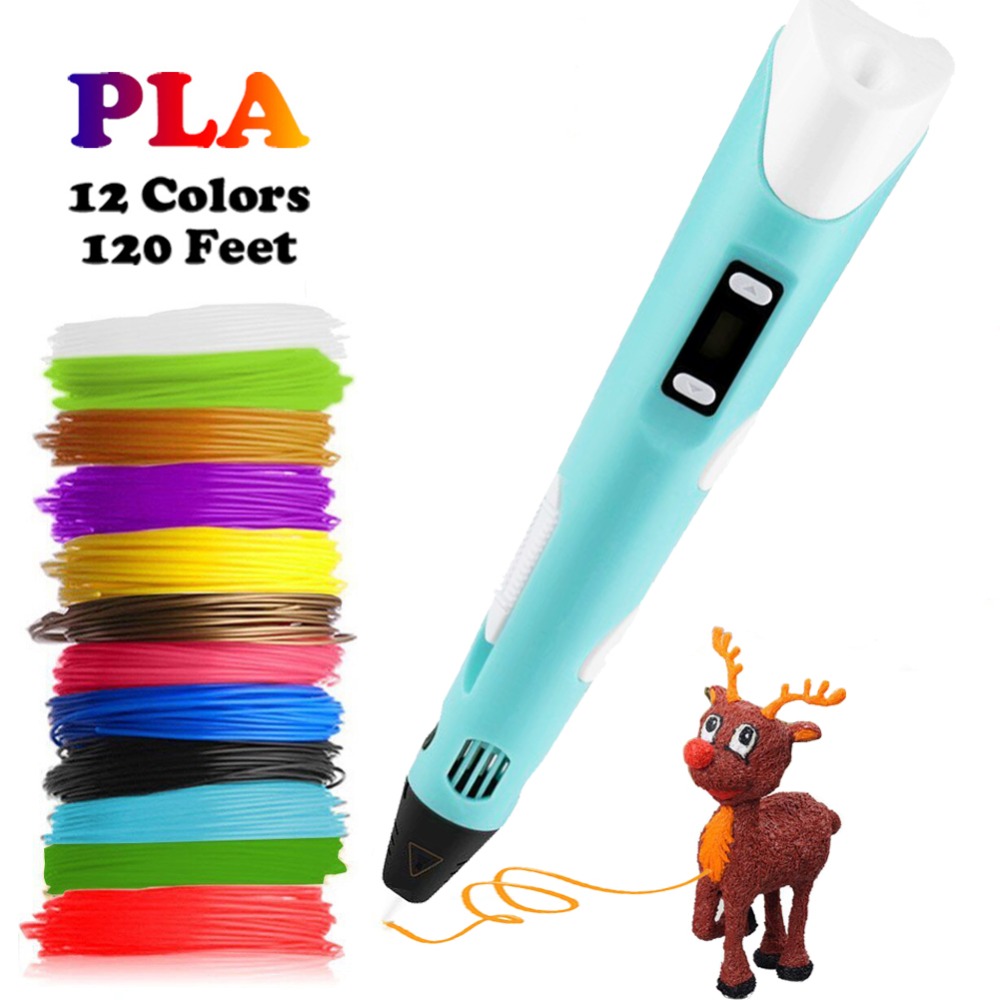 Kids Toys Uk - Dikale 3D ペン LED スクリーン DIY