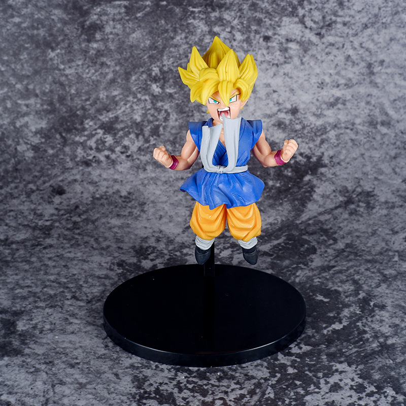 Kids Toys Under $10 - ドラゴンボールZアクションフィギュア,PVC,超サイヤ人,孫悟空,悟飯,パン,ゲーム像,収集可能なモデル,子供のおもちゃ,人形ギフト