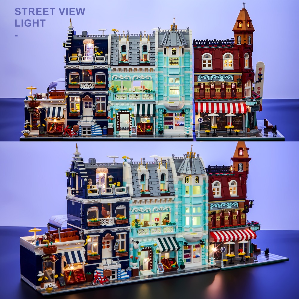 新しいミニビルディングブロック コーヒーショップ ヨーロッパ - Kids Toys Store のレビューと価格
