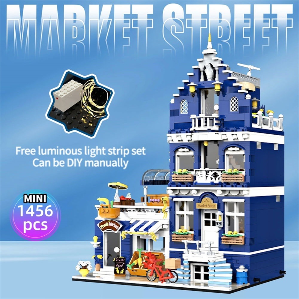 新しいミニビルディングブロック コーヒーショップ ヨーロッパ - Kids Toys Store のレビューと価格