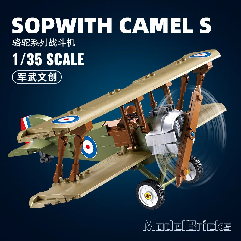 ソップウィッチ キャメル WW1 戦闘機モデル ビルディング - Kids Toys Uk のレビューと価格