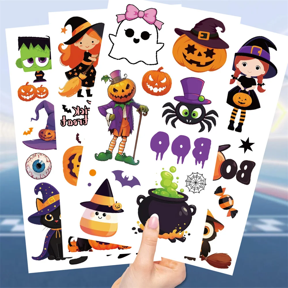 ハロウィン一時的なタトゥー - 10枚入りフェイクボディステ - Kids Toys Under $10 のレビューと価格