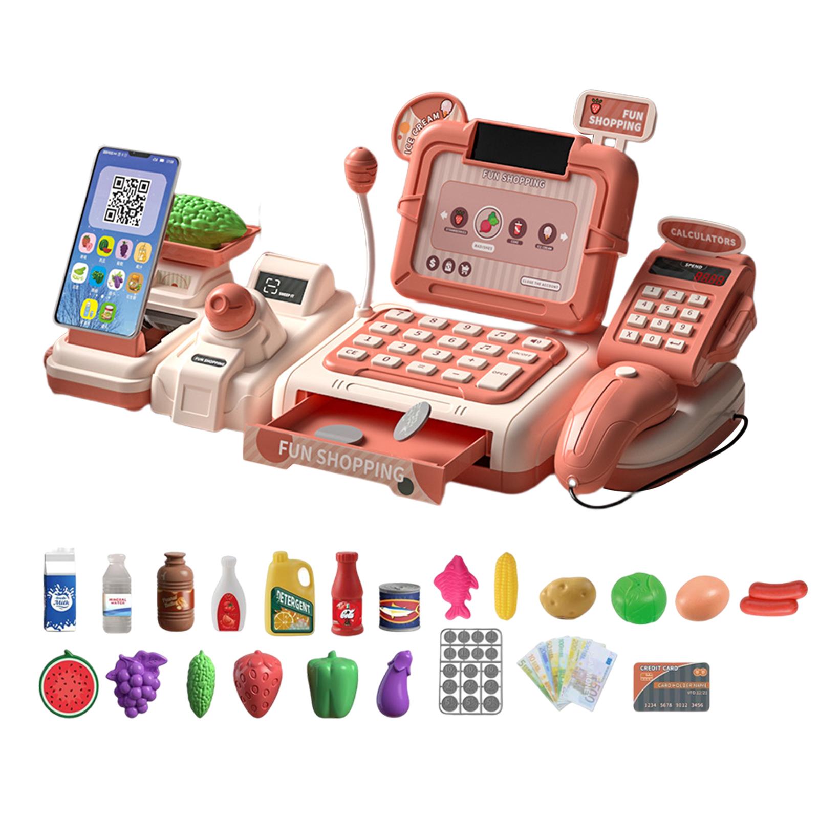 スーパーマーケットストアのおもちゃ レジごっこ遊びセット ス - Kids Toys Store のレビューと価格