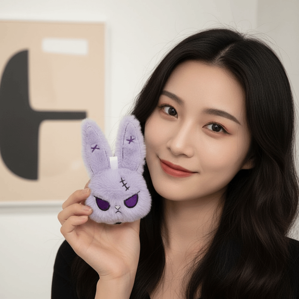 ハロウィンゴシックウサギぬいぐるみ　個性的なステッチ入りバニ - Kids Quirky Toys のレビューと価格