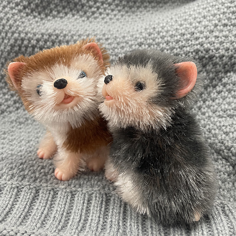 5インチの全身シリコン製のかわいいミニ動物犬人形、リアルな新 - Kids Toys Dog のレビューと価格