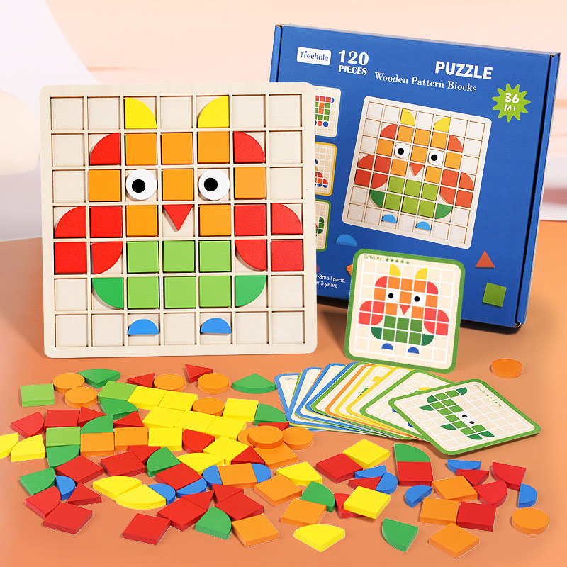 モンテッソーリ認知パズルボード論理トレーニングマッチングゲー - Kids Toys Store のレビューと価格