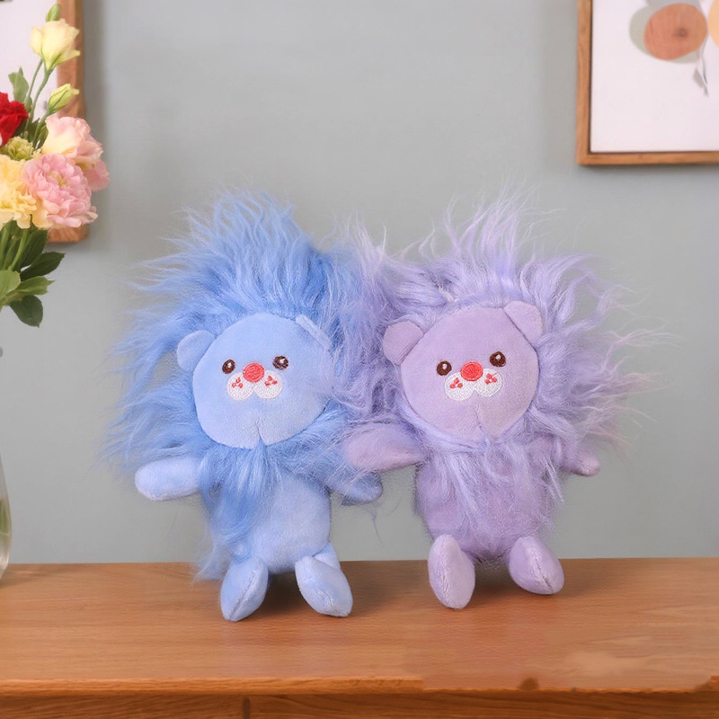 風変わりな小さなライオンのぬいぐるみキーホルダー漫画動物人形 - Kids Quirky Toys のレビューと価格