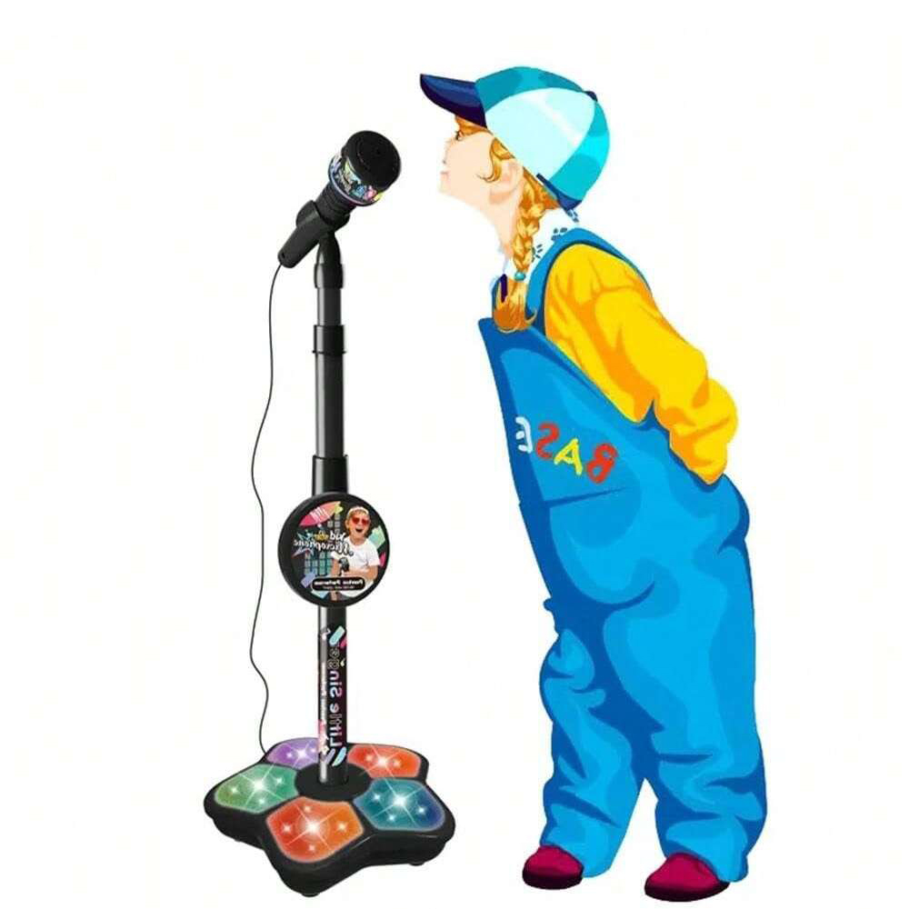 キッズマイクスタンドおもちゃ、ポータブル子供用カラオケ電子、 - Kids Microphone Karaoke のレビューと価格