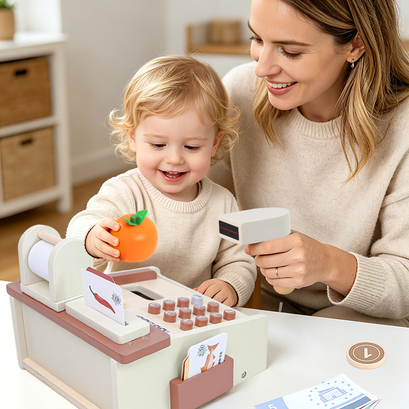子供用シミュレーションレジおもちゃ、通貨検出機能付き、デジタ - Kids Toys Store のレビューと価格