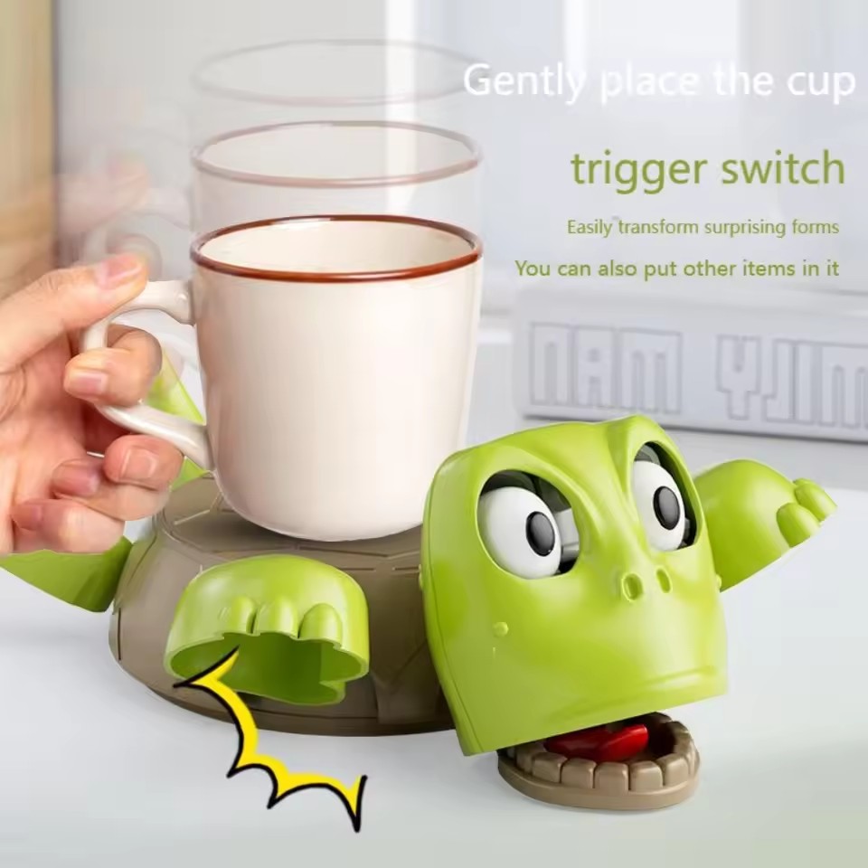 風変わりなカメコースターパニックカメ断熱コースター飾りストレ - Kids Quirky Toys のレビューと価格