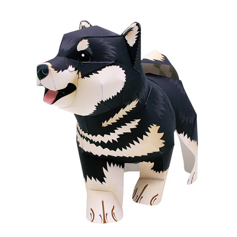 柴犬-手作りの折り紙,3Dミニペーパーモデル,ペーパークラフ - Kids Toys Dog のレビューと価格