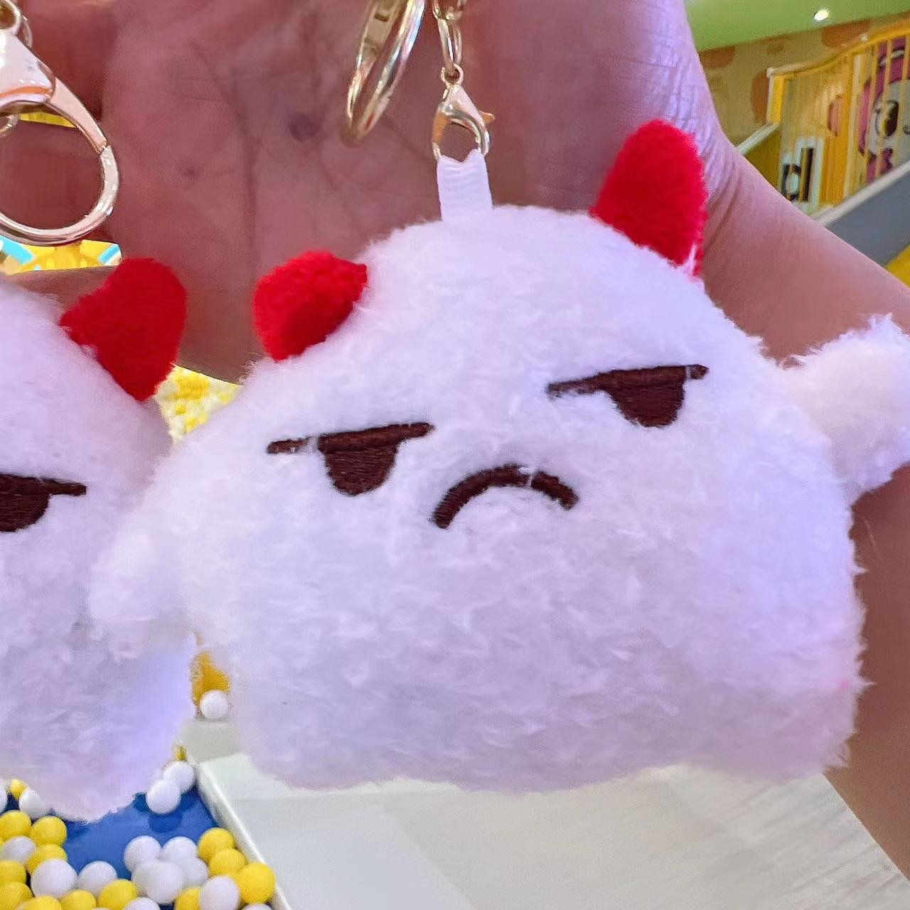 かわいい個性的な子牛のぬいぐるみキーホルダー、牛の形をしたぬ - Kids Quirky Toys のレビューと価格