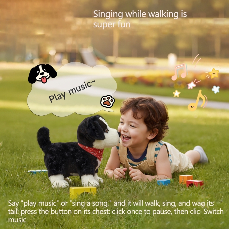インタラクティブな子供の遊びのための音声認識を備えたソフトで - Kids Toys Dog のレビューと価格