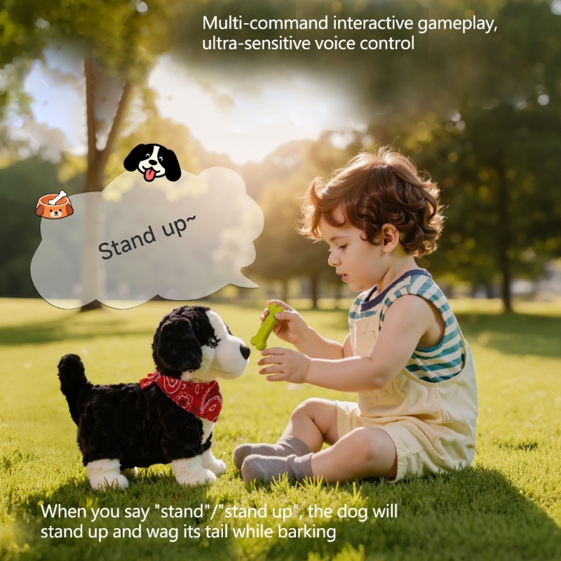 インタラクティブな子供の遊びのための音声認識を備えたソフトで - Kids Toys Dog のレビューと価格