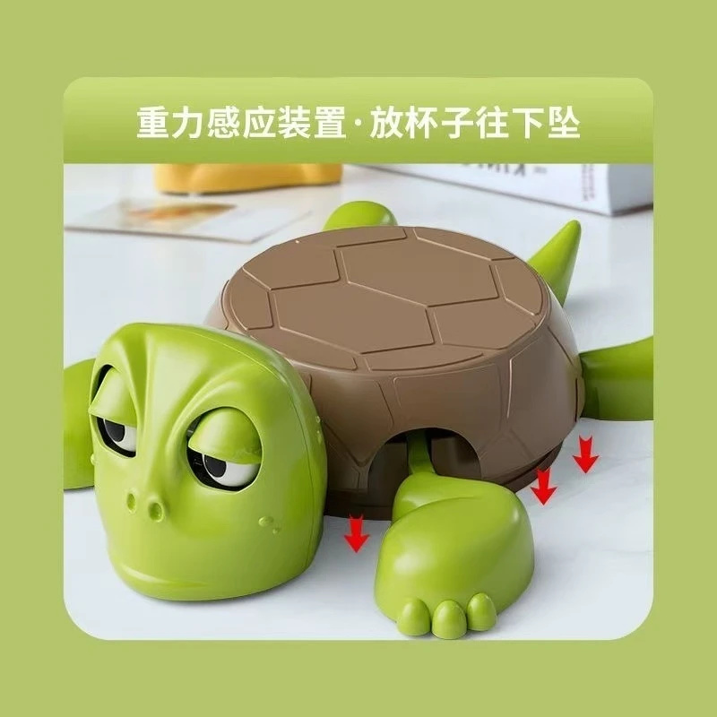面白いカメのプッシュコースター、ポップアイカップマットプレス - Kids Quirky Toys のレビューと価格
