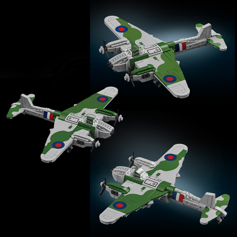 英国軍 WW2 デハビランド蚊航空戦闘機ビルディングブロック - Kids Toys Uk のレビューと価格