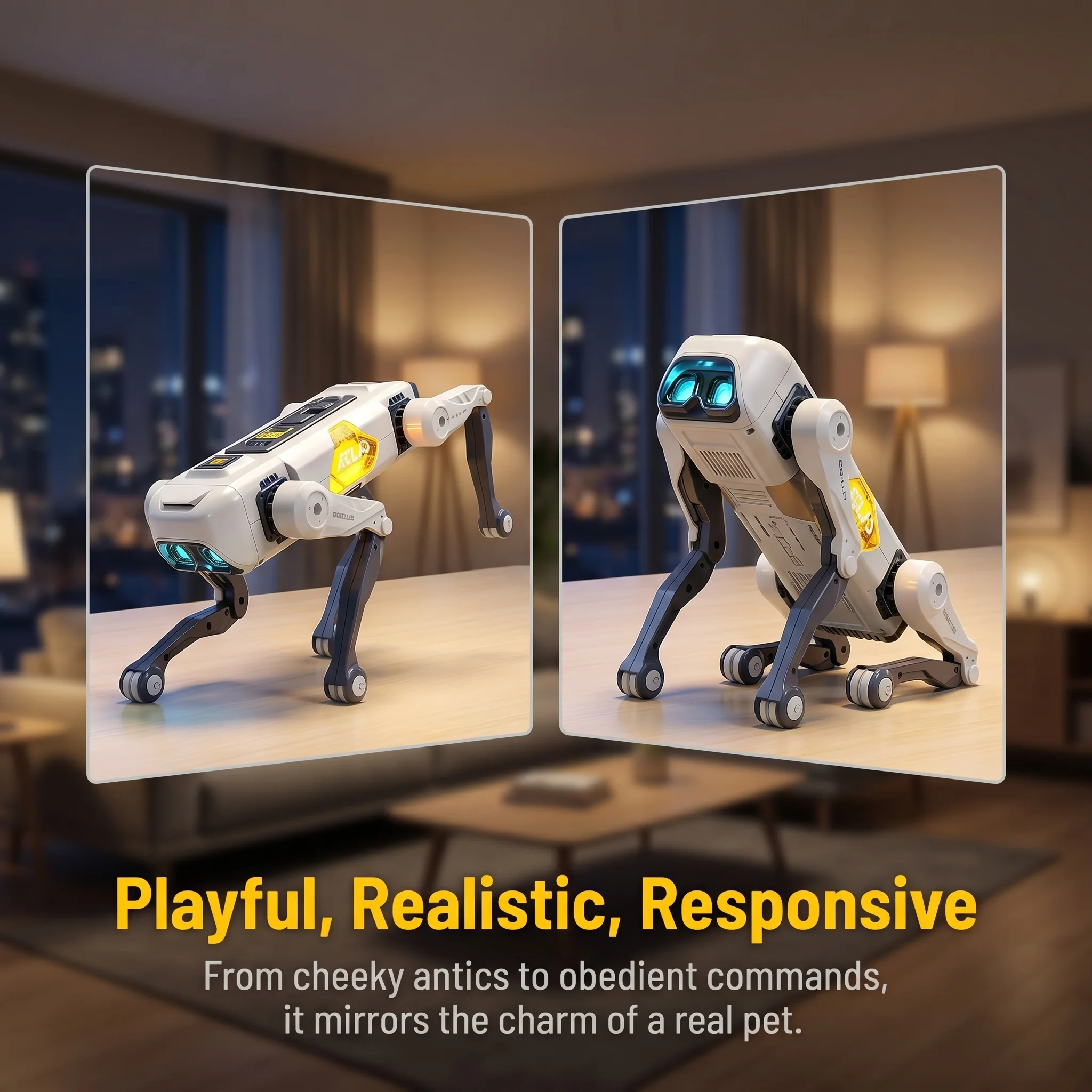 AIスマートロボット犬、音声＆アプリ制御、プログラミング、ダ - Kids Toys Dog のレビューと価格