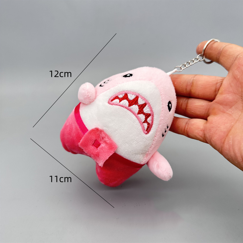 かわいいサメのぬいぐるみキーホルダーおもちゃ、動物サメ人形キ - Kids Quirky Toys のレビューと価格