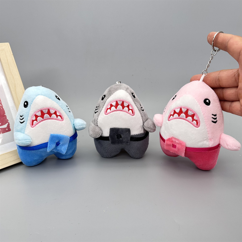 かわいいサメのぬいぐるみキーホルダーおもちゃ、動物サメ人形キ - Kids Quirky Toys のレビューと価格