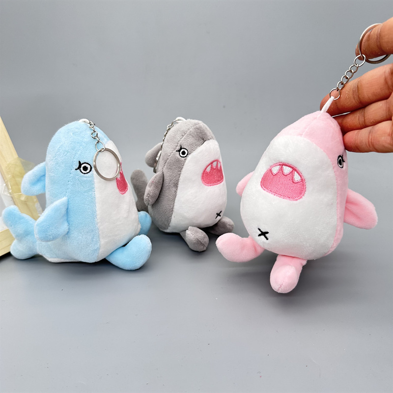 かわいいサメのぬいぐるみキーホルダーおもちゃ、動物サメ人形キ - Kids Quirky Toys のレビューと価格