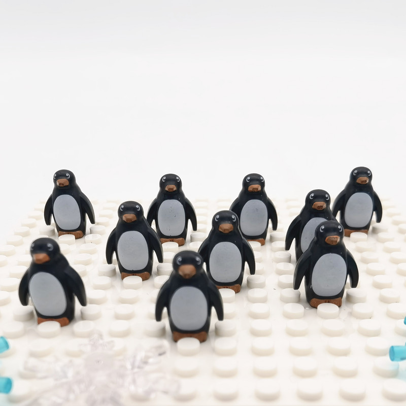 子供のためのベースプレート付きの10個のペンギンのビルディン - Kids Toys Under $10 のレビューと価格