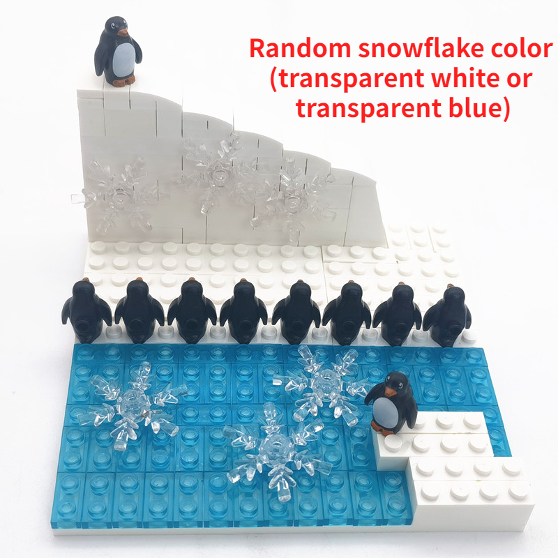 子供のためのベースプレート付きの10個のペンギンのビルディン - Kids Toys Under $10 のレビューと価格