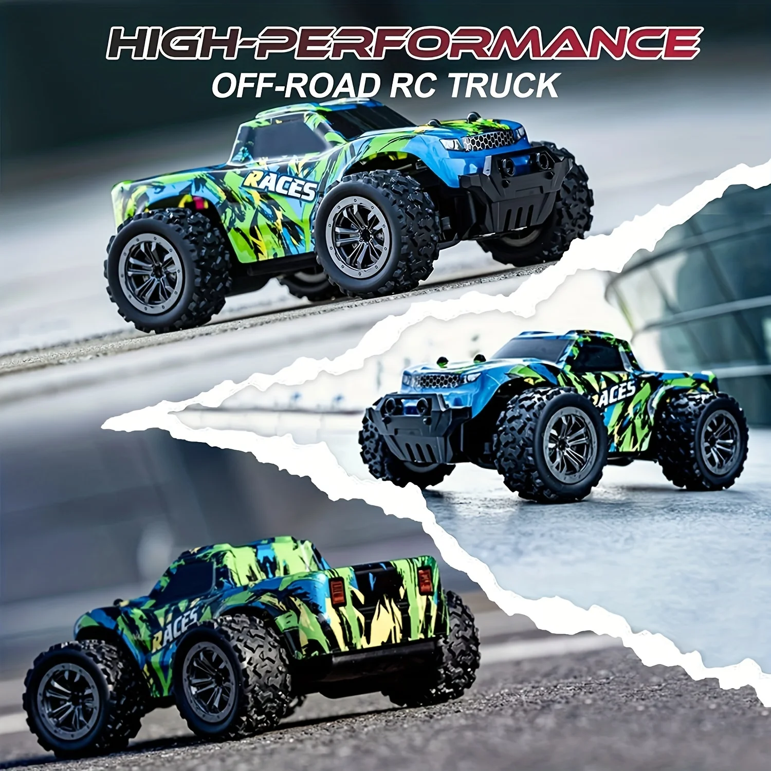 1:20 RC カー 4WD オフロードリモートコントロール - Kids Toys Under $10 のレビューと価格